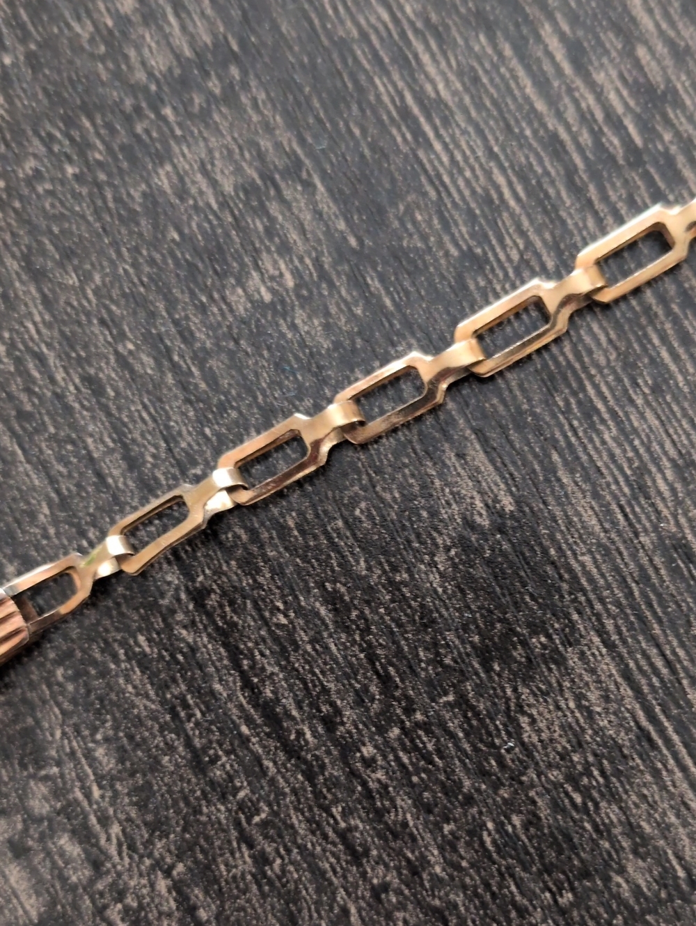 Vintage 585 Gold ID Braclet Engraved 5.25 Grams - Picture 6 of 9